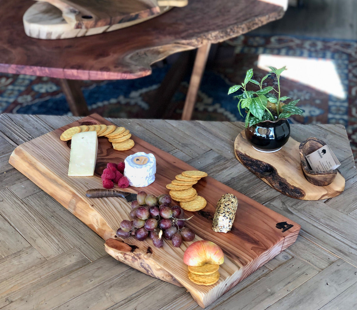 G12) Charcuterie Board of old-growth redwood online